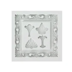 Molde para fondant cuadro con marco - Katy Sue Designs