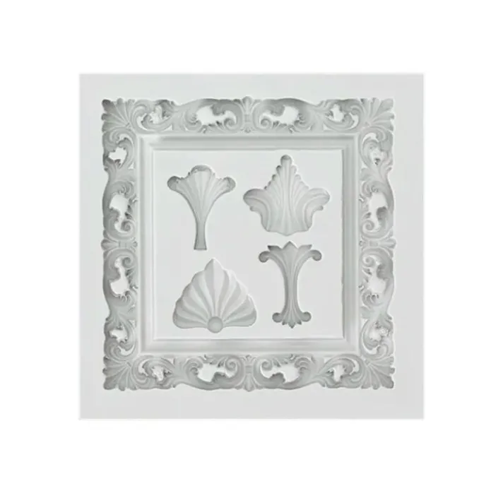 Molde para fondant cuadro con marco - Katy Sue Designs