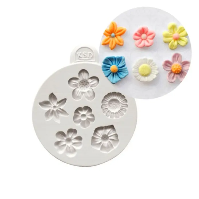 Molde para fondant flores - Katy Sue Designs