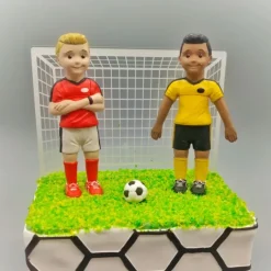 Molde para fondant jugador de fútbol - Katy Sue Designs