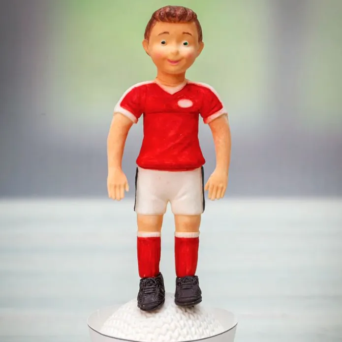 Molde para fondant jugador de fútbol - Katy Sue Designs