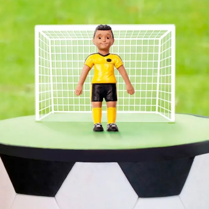 Molde para fondant jugador de fútbol - Katy Sue Designs