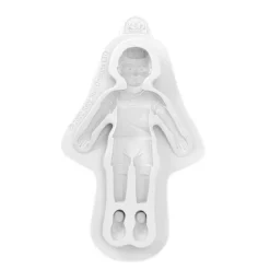 Molde para fondant jugador de fútbol - Katy Sue Designs