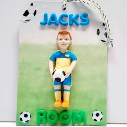 Molde para fondant jugador de fútbol - Katy Sue Designs