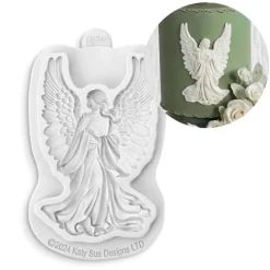Molde para fondant Ángel de la guarda Navidad - Katy Sue Designs