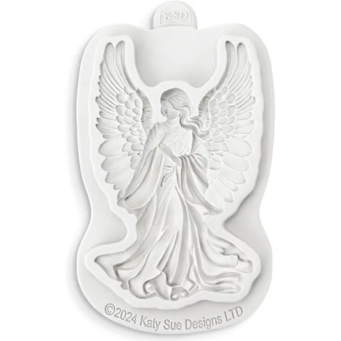 Molde para fondant Ángel de la guarda Navidad - Katy Sue Designs