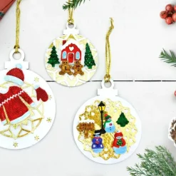 Molde para fondant nieve Navidad - Katy Sue Designs