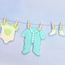 Molde para fondant Ropa de bebé - Katy Sue Designs