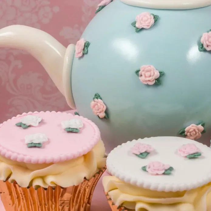 Molde para fondant Rose Medley - Katy Sue Designs