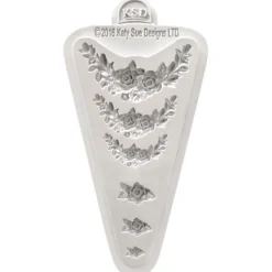 Molde para fondant Rose Medley - Katy Sue Designs