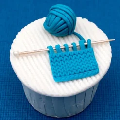 Molde para fondant tejido de punto - Katy Sue Designs