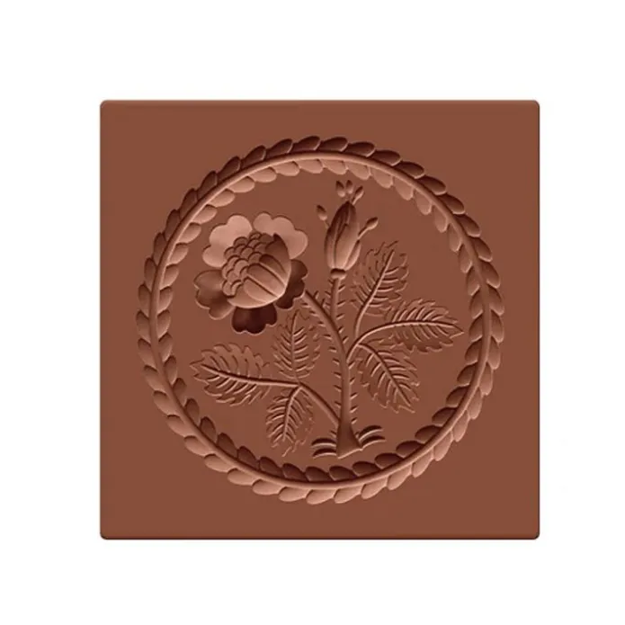 Molde para galletas Springerle Rosa Silvestre - Emma's Springerle