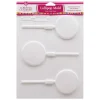 Molde para 3 piruletas de chocolate y caramelo - LorAnn