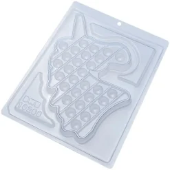 Molde para tableta de chocolate unicornio