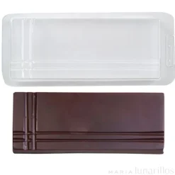 Molde para turrón rayas cruzadas