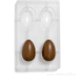 Molde policarbonato para huevos de Pascua 8,5 cm - Decora