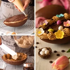 Molde policarbonato para huevos de Pascua 8,5 cm - Decora