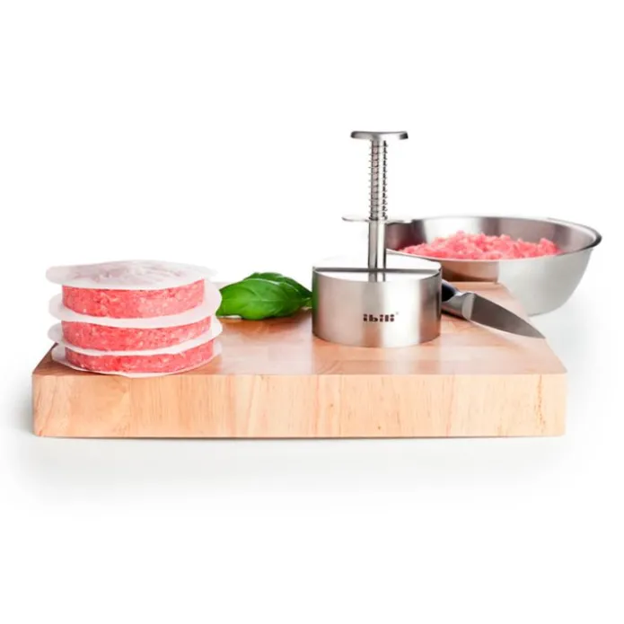 Molde prensador hamburguesa 9 cm - Ibili