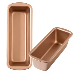 Molde rectangular antiadherente Gold Line 19 x 6 cm - Decora
