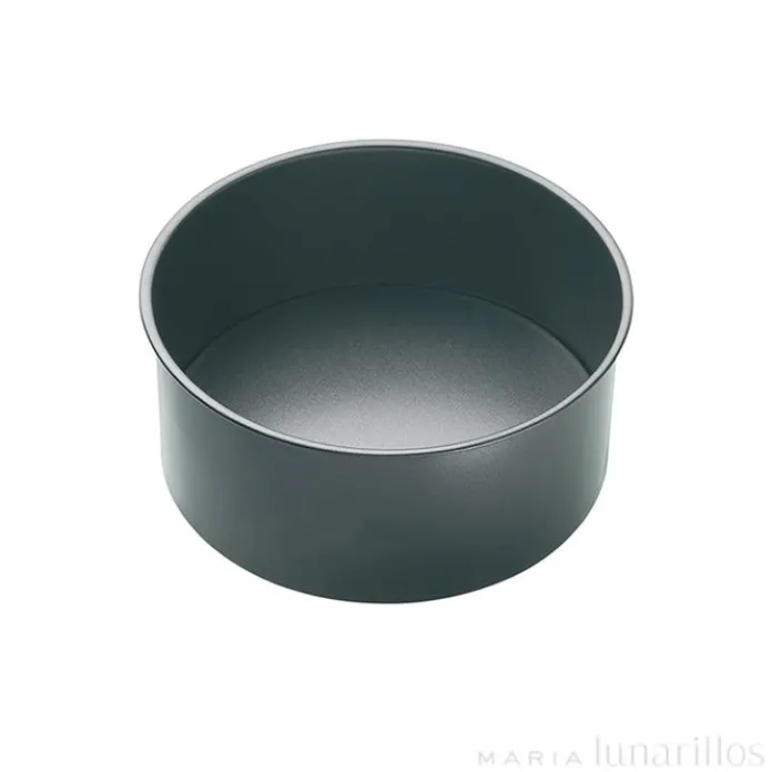 Molde redondo alto con base extraíble Master Class 10 cm - Kitchen Craft