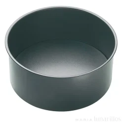 Molde redondo alto con base extraíble Master Class 20 cm - Kitchen Craft