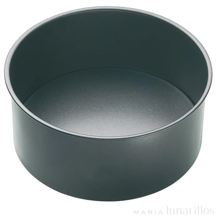 Molde redondo alto con base extraíble Master Class 23 cm - Kitchen Craft