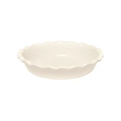 Molde redondo alto crema 26 x 5,5 cm - Cerámica - Emile Henry