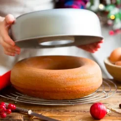 Molde redondo antiadherente Savarin 24 cm - Decora