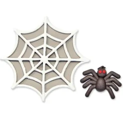 Moldes araña y telaraña Halloween Pop it (2) - JEM