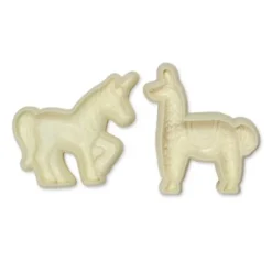 Moldes cortadores llama y unicornio Pop it (2) - JEM