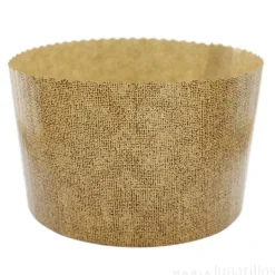 Moldes de papel fino para panettone 17 x 11 cm (1 kg) (10)