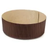Moldes de papel grueso redondo 22 x 7 cm (1 kg) (5) - Decora