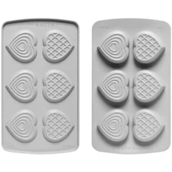 Moldes de silicona Corazones Decorflex - Decora