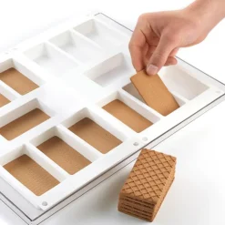 Moldes de silicona helados sándwiches Bisc01 Classic - Silikomart Professional