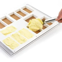 Moldes de silicona helados sándwiches Bisc01 Classic - Silikomart Professional