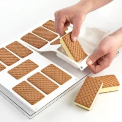 Moldes de silicona helados sándwiches Bisc01 Classic - Silikomart Professional