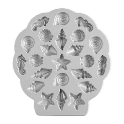 Molde Sea Shell Teacakes Pan - Nordic Ware + REGALO mini espátulas (2)