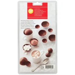 Molde 6 semiesferas para candy melts - Wilton