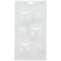 Molde 6 semiesferas para candy melts - Wilton