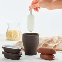 Moldes helados cremosos Classic creamy pequeños y recipiente (4) - Lékué