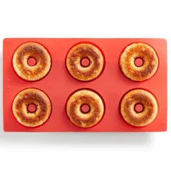 Molde silicona donuts 6 cavidades - Lékué