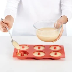 Molde silicona donuts 6 cavidades - Lékué