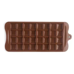 Molde silicona 4 mini tabletas de chocolate - Ibili