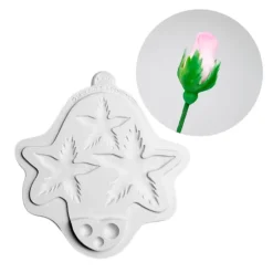Molde silicona para fondant cáliz de flor - Katy Sue Designs