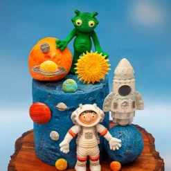 Molde silicona para fondant cohete - Katy Sue Designs
