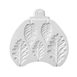 Molde silicona para fondant hojas de roble - Katy Sue Designs