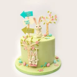 Molde silicona para fondant 3 huevos de Pascua - Katy Sue Designs