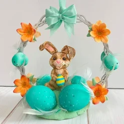 Molde silicona para fondant 3 huevos de Pascua - Katy Sue Designs