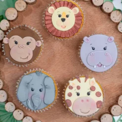 Molde silicona para fondant hipopótamo - Karen Davies