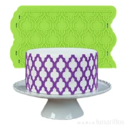 Molde silicona para fondant lateral Moroccan - Marvelous